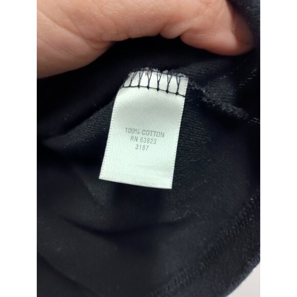 VTG Y2K CJ Banks Womens Wearable Art Hoodie Size 1X Black Embellished Grunge - Picture 5 of 8